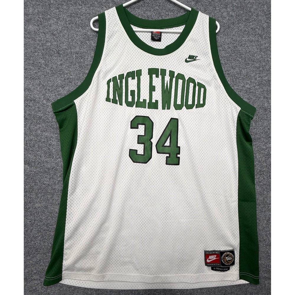 Nike Paul Pierce 34 Inglewood High School Basketball Jersey rare vintage Mens 2X